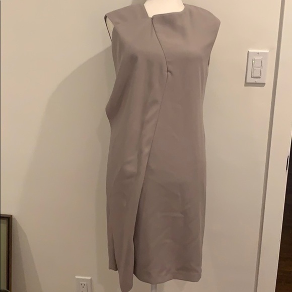 REISS dress Sherwood Cora beige shift dress - Picture 9 of 14